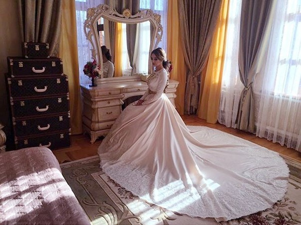 caucasus, traditional dress and wedding dress