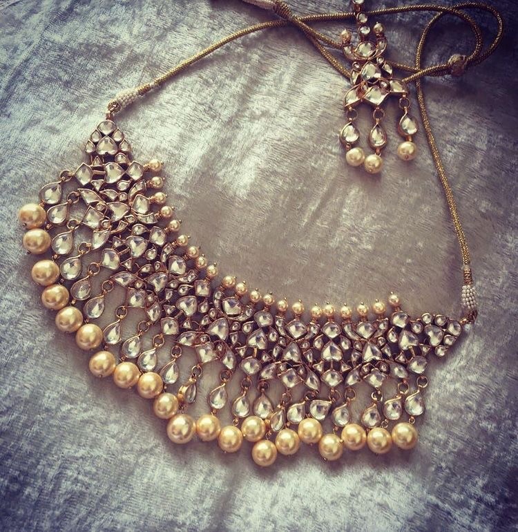 kundan, jewellery, shaadi and girly