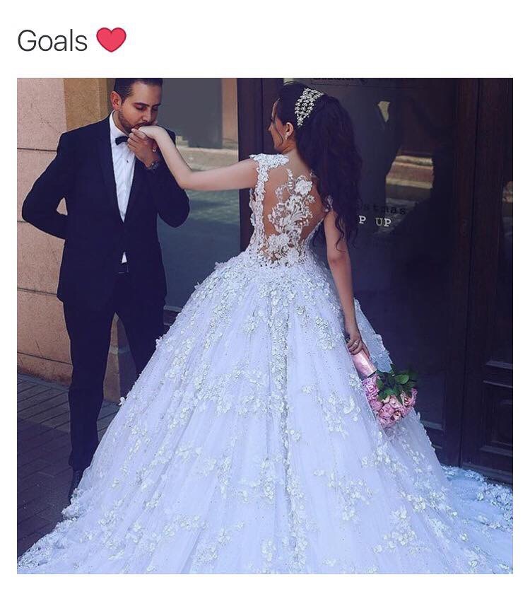 wedding dress, Dream, dream dress and dream wedding