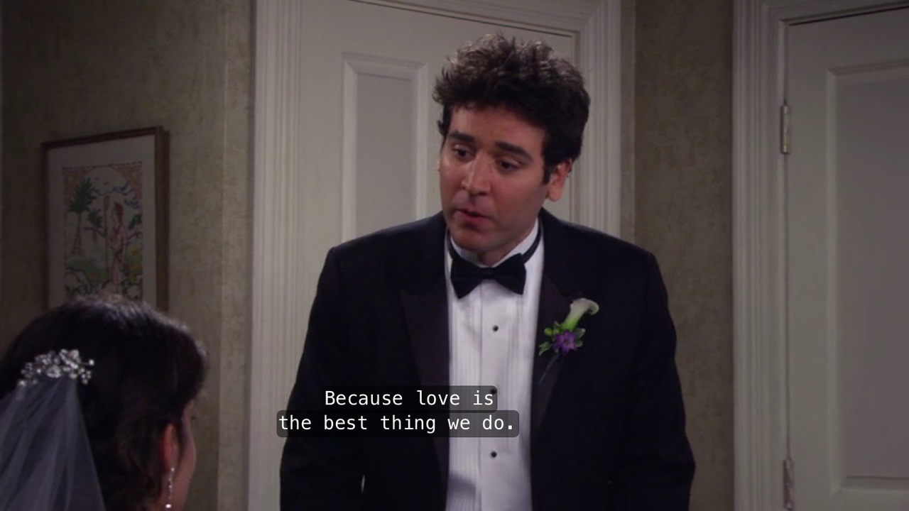 lovequotes, season9, himym and robin