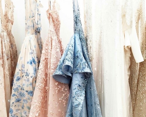 peach, blue and fancy