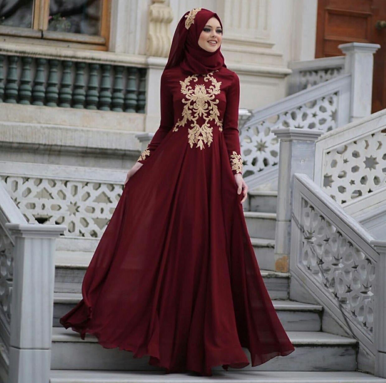 Turkish, gown, islam and muslim