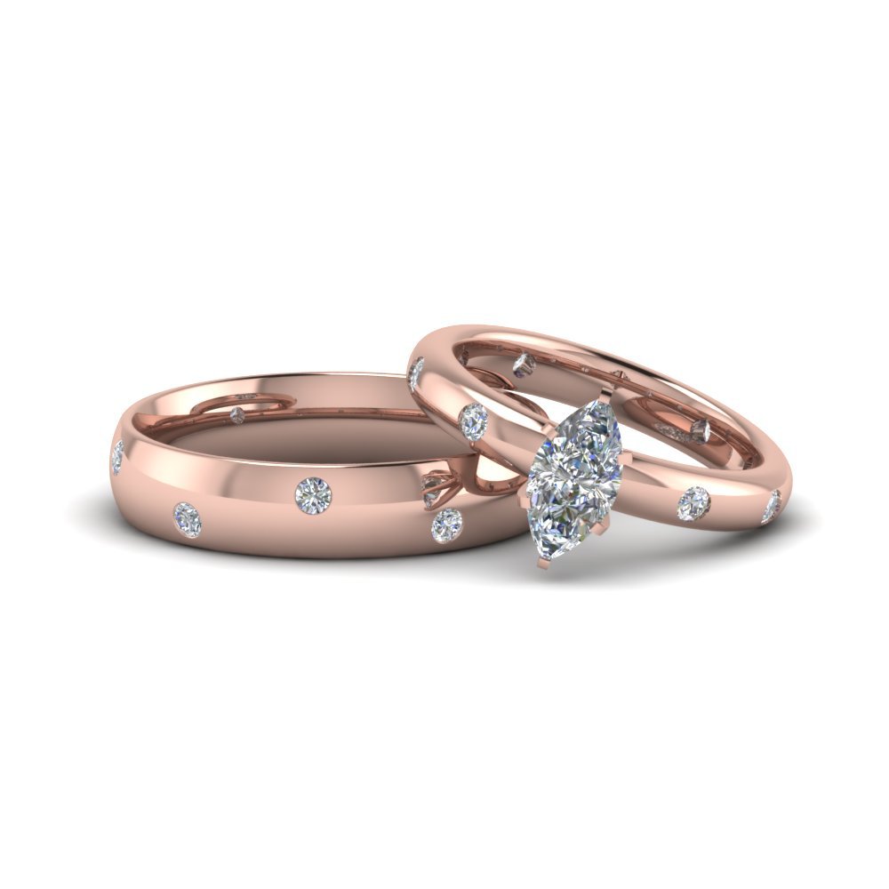 matching wedding rings and discount engagement rings