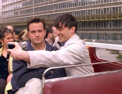 Joey, tourists and friends