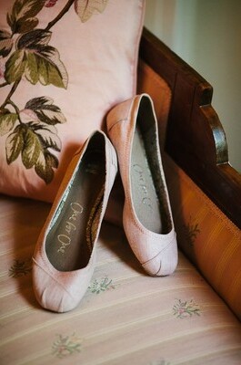floral, toms shoes and pink
