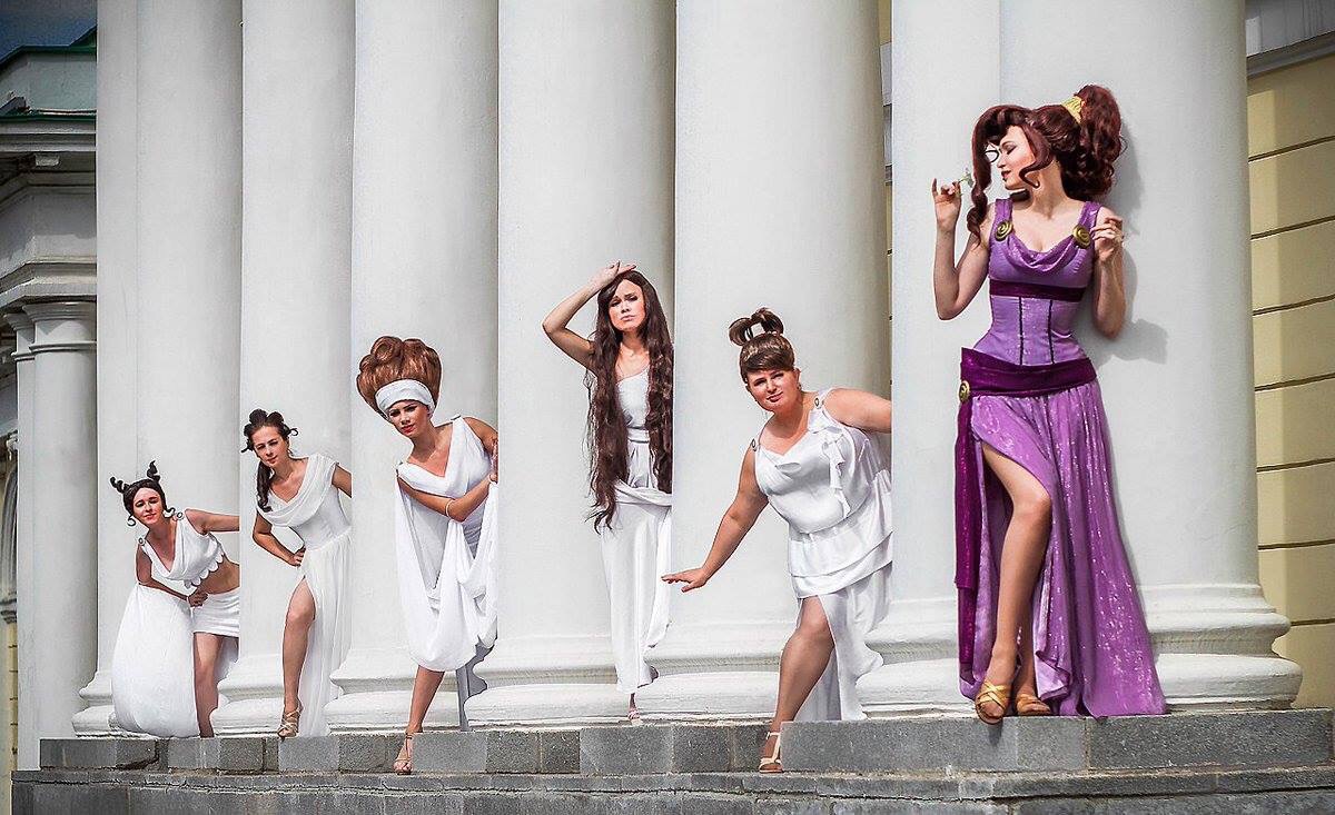 meg, disney, bride and bridesmaid