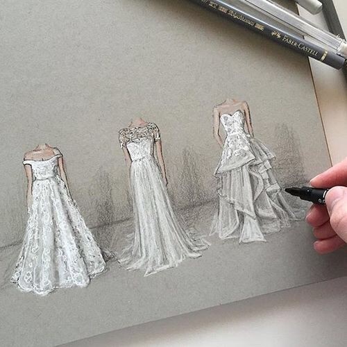 drawing, love, cool and bride