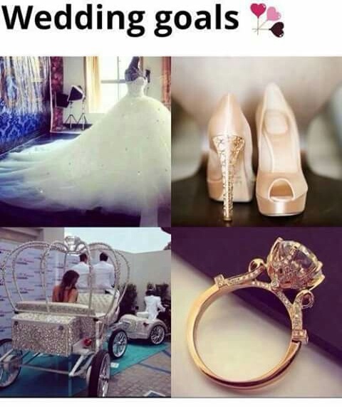 ring, dress, wedding goals and goals