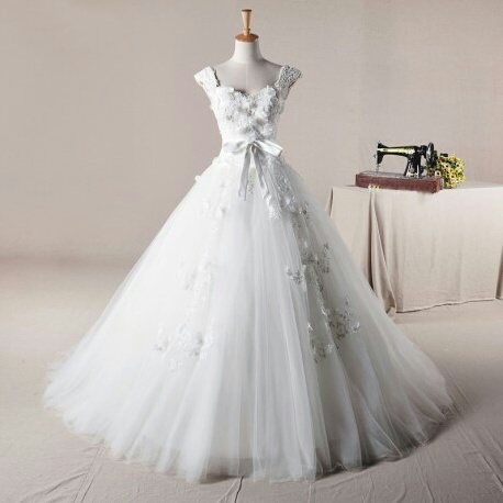 beautiful, ribbons and wedding dresses