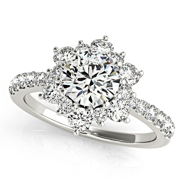 white, diamond, engagement and rings