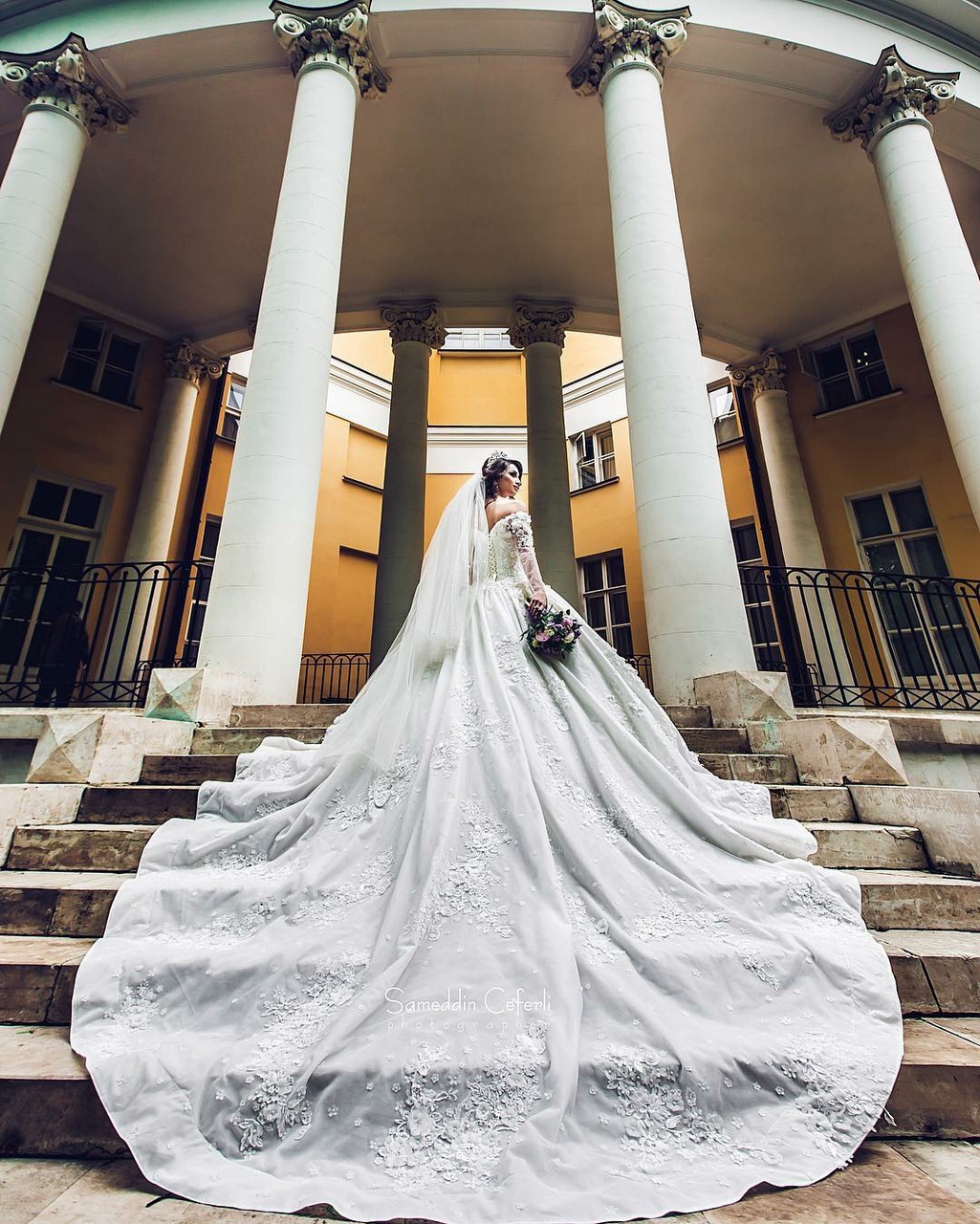 azerbaijan wedding, dresses, white and couple