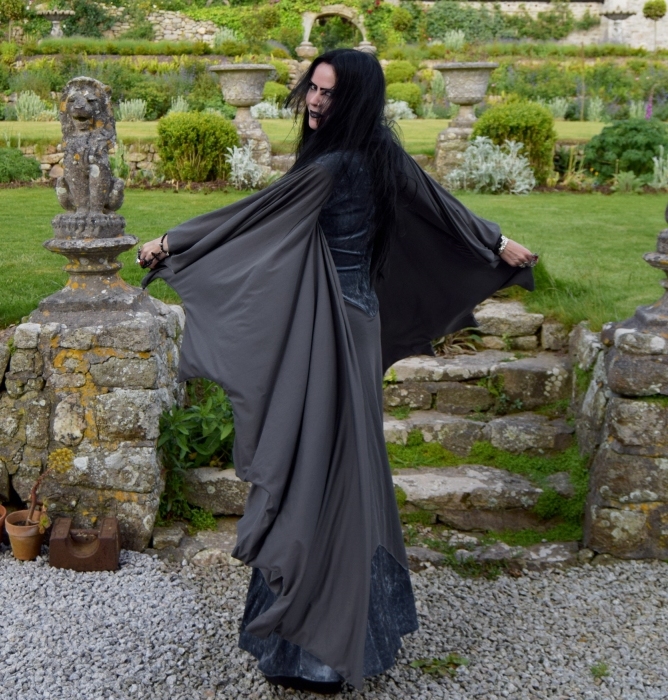 goth, Munsters, alternative and gown