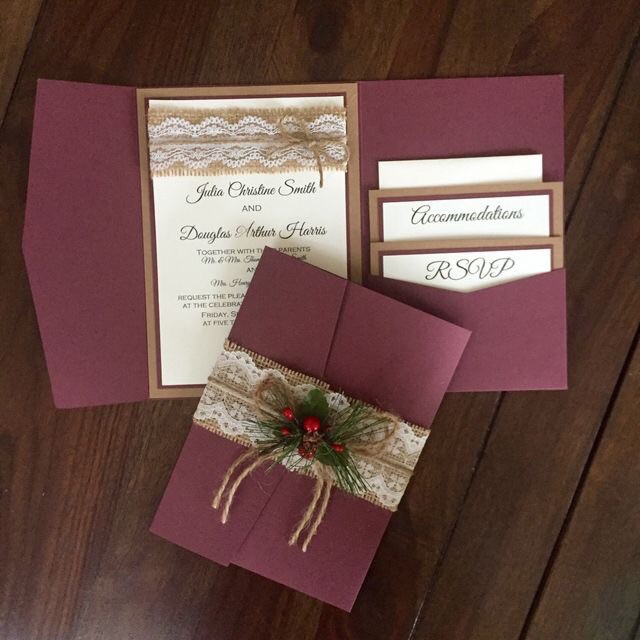 invitation and winter