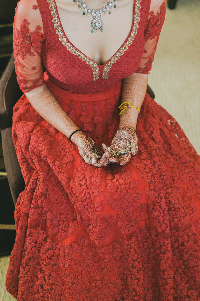 hindi, dress, red and bride