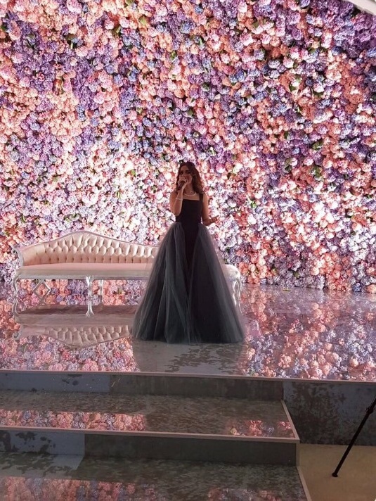 balqees, pink, violet and flowers