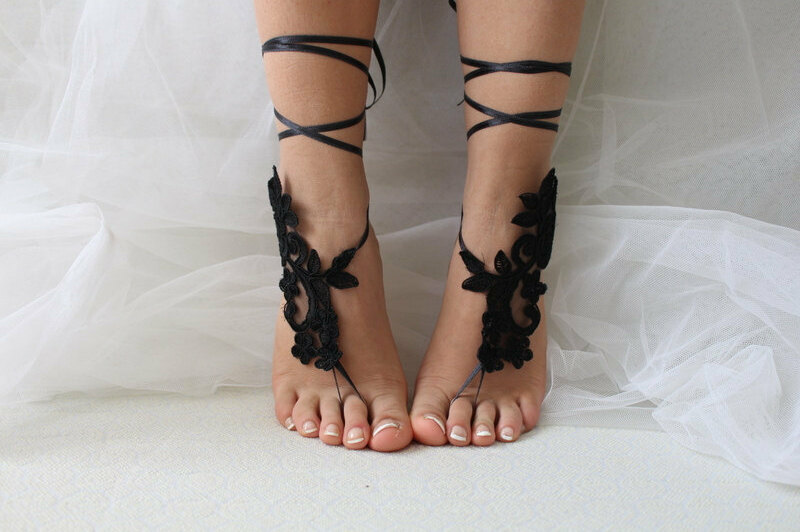 sandals, gloves, Halloween and accessories