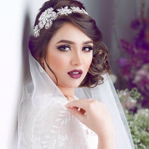 makeup, bride, fashion and stylish