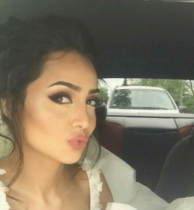brown hair, eyes, dilara and lips