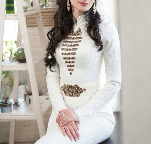 caucasus, kavkaz, traditional dress and wedding dress