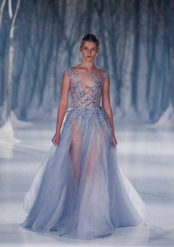 model, wedding dress, winter wonderland and lace