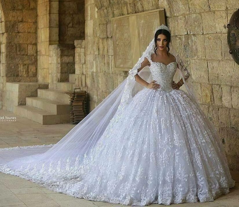 gorgeous, marriage, white dress and luxury