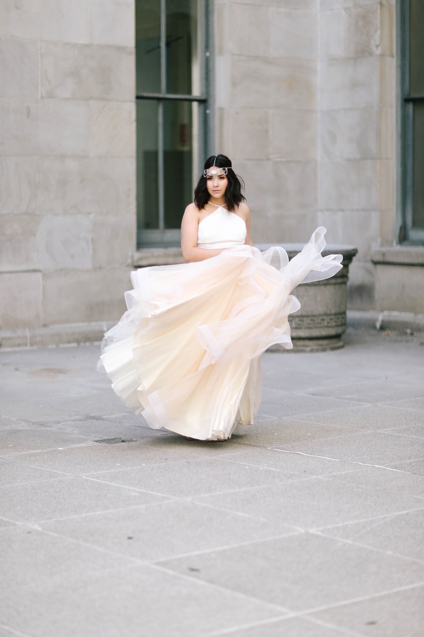 princess, pretty, bridal and peach