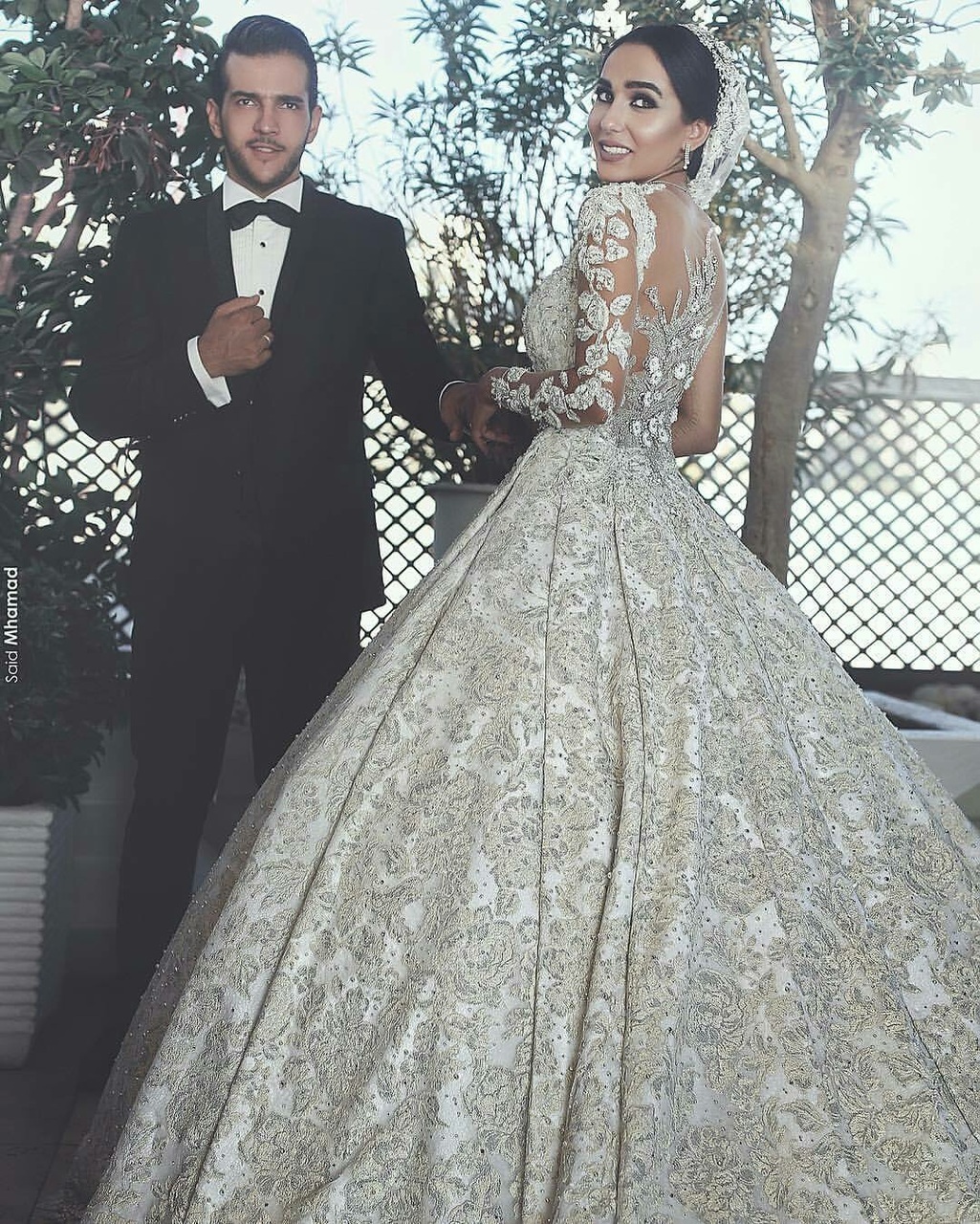 beautiful, white dress, bride and honeymoon