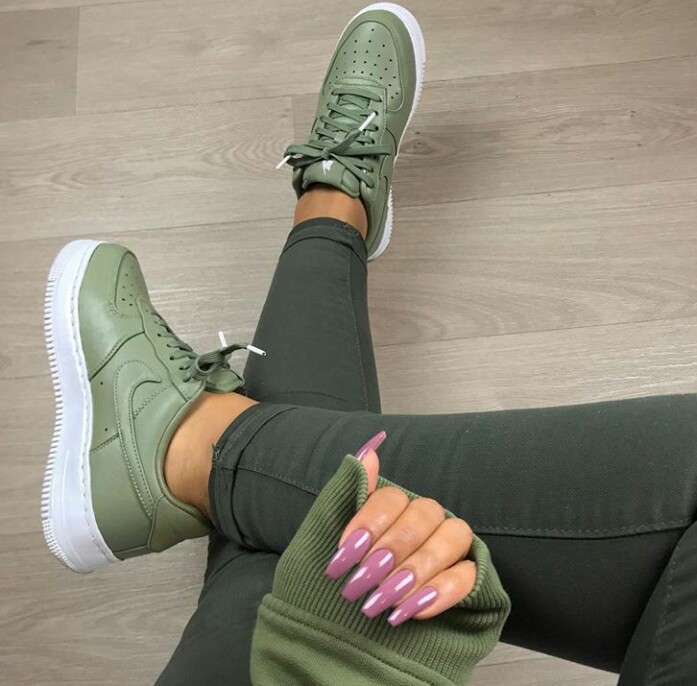 hair, nike, shoes and style