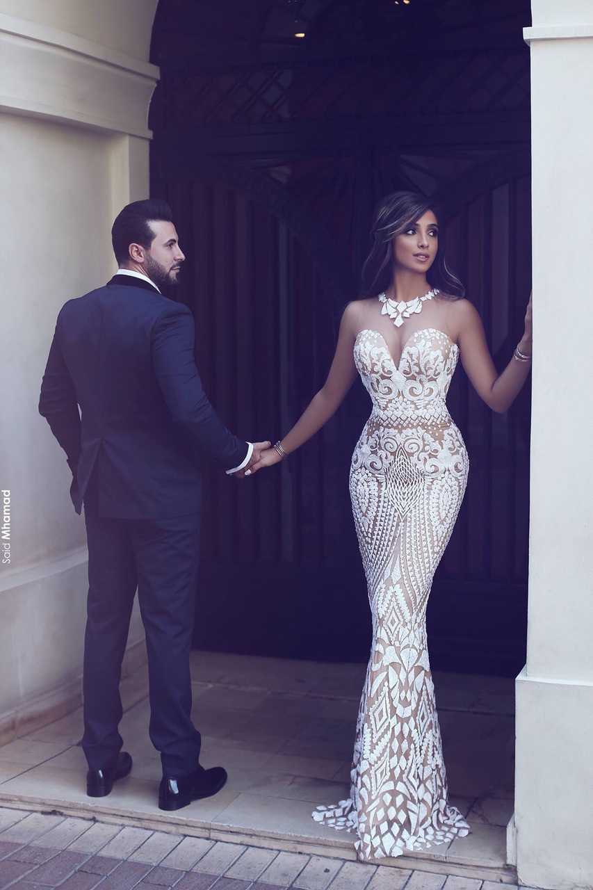 chic, bride, girl and men