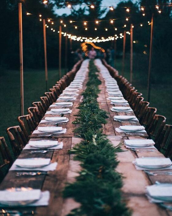 nature, dinner, party and imagination