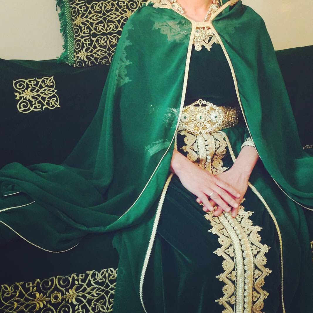 mariage, oriental, green and Vert