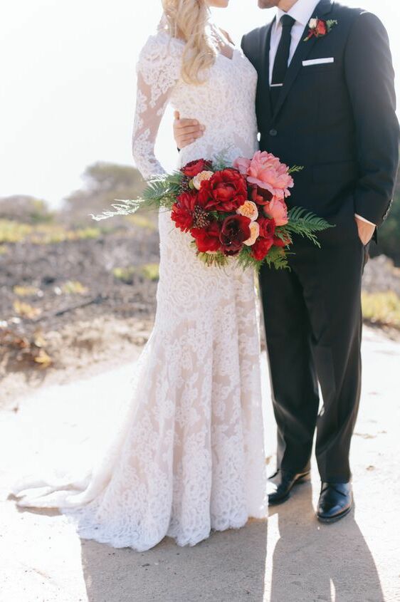 beautiful, love, bridal and bouquet