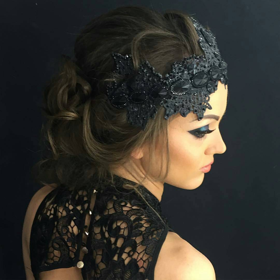 etsy, black crown, cosplay and black fascinate