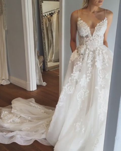 wedding dress 2017, lace wedding dress and wedding dress
