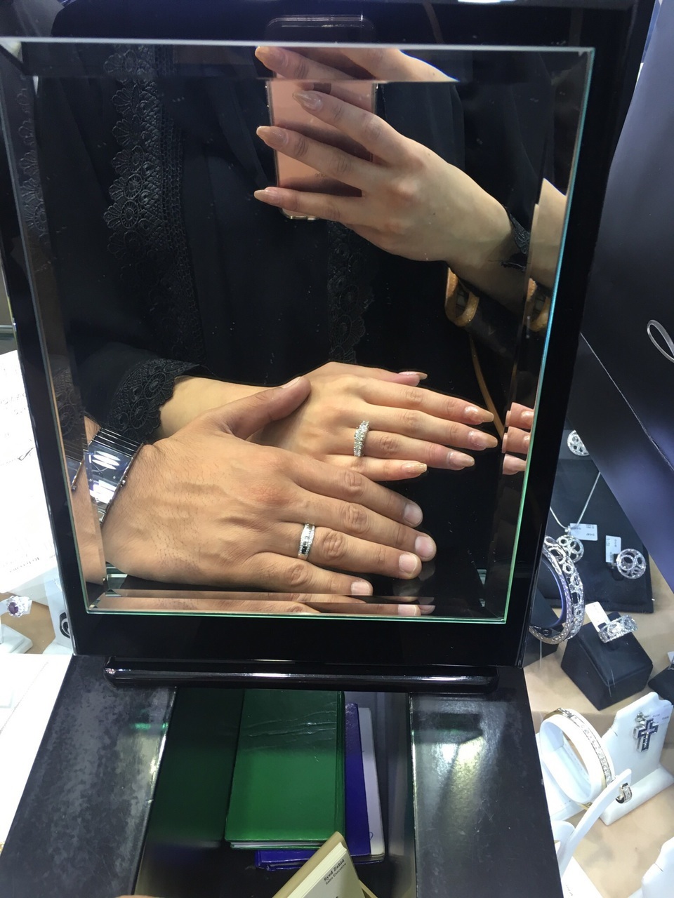 love, wedding bands, islam and diamond