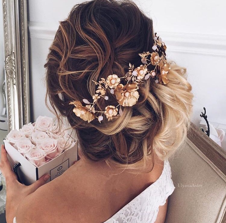 flower, elegant, woman and style