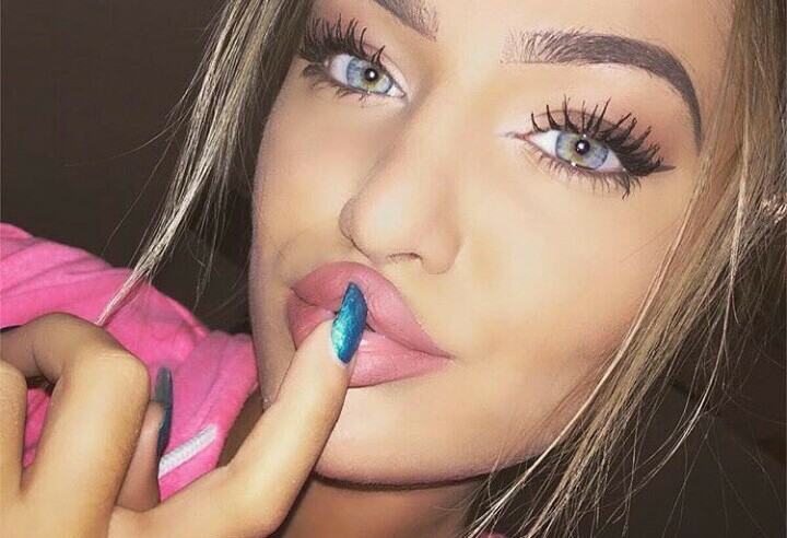 instagram, make up, perfection and tumbrl