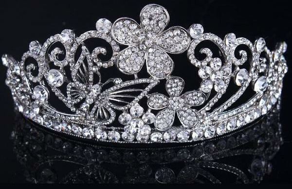 diamond, wedding jewelries and crown