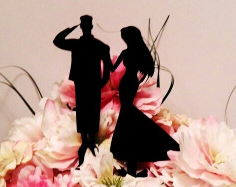 air force, cake topper and wedding cake topper