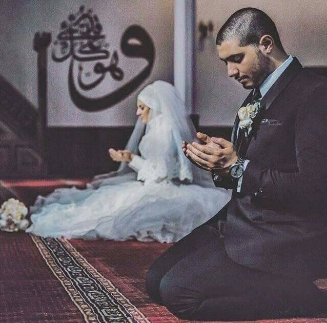 wedding goal, wedding party, couple and bridegroom
