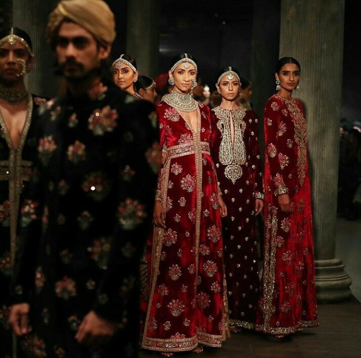black, fashion, red and kurta