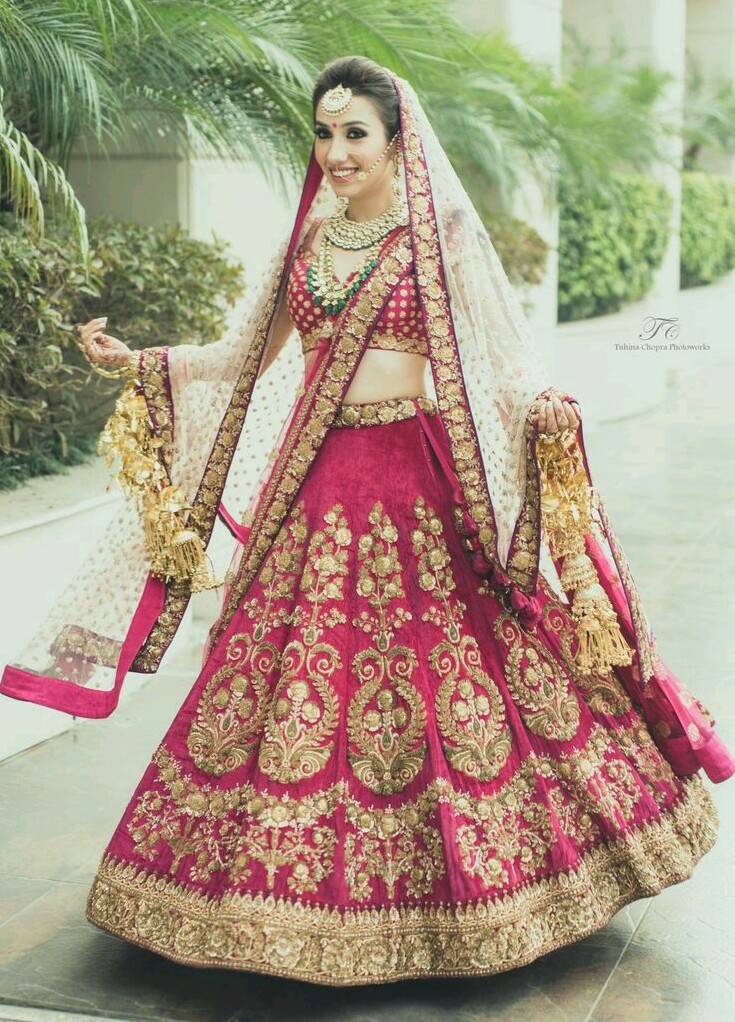 indian, vintage, bridal and pink