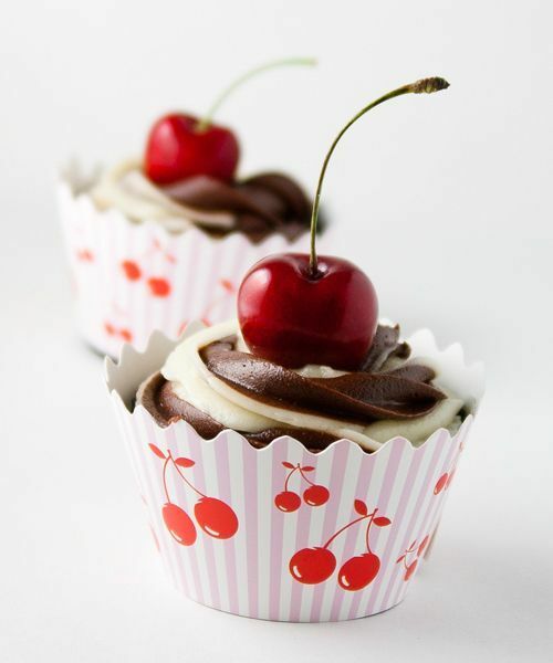 cupcake, cute, party and cherry