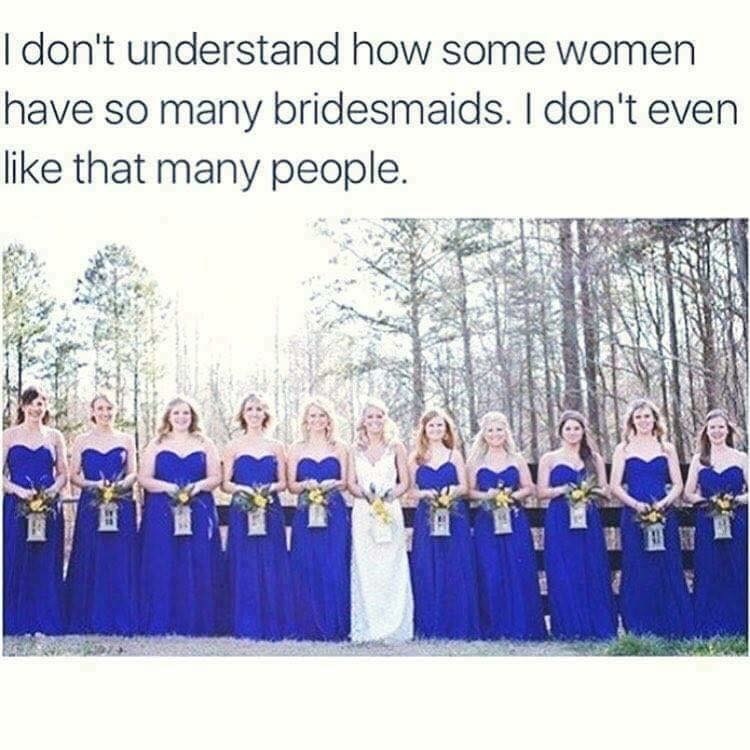 funny, bridesmaid, white and hate everyone