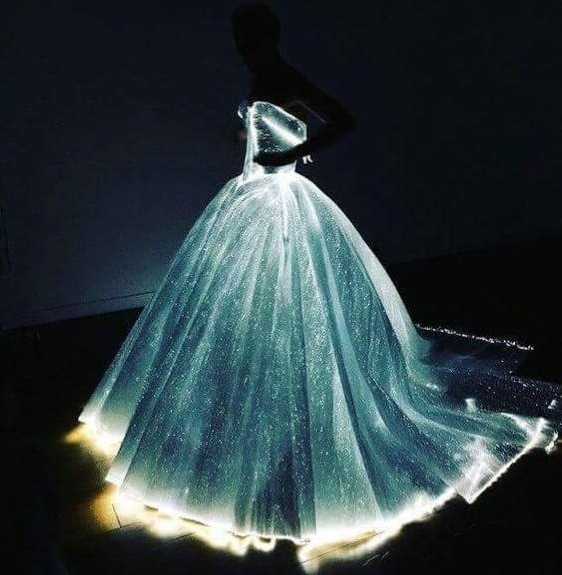 beautiful, crown, dress and lights