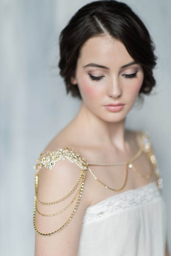 beautiful, glamour, dress and jewel