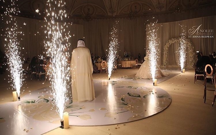 bride to be and arabic wedding