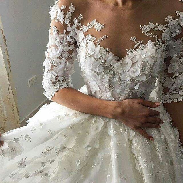 wedding dress and princess dress