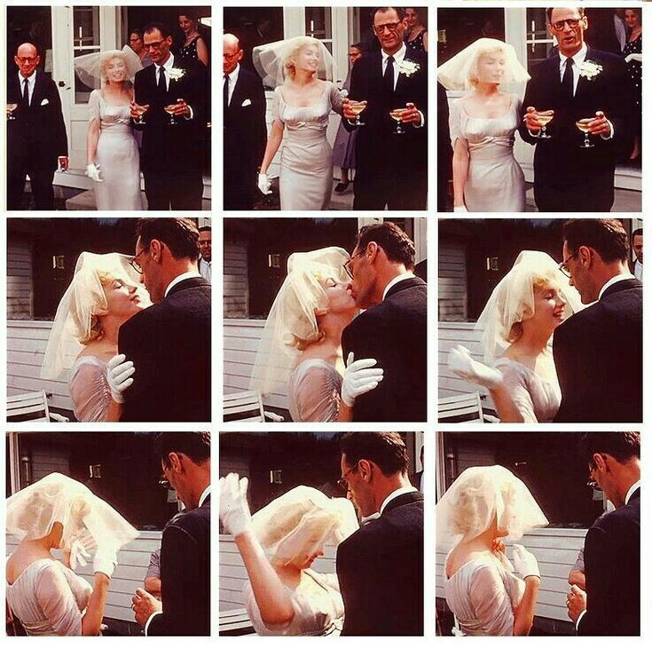 marİlyn weddİng and Marilyn Monroe