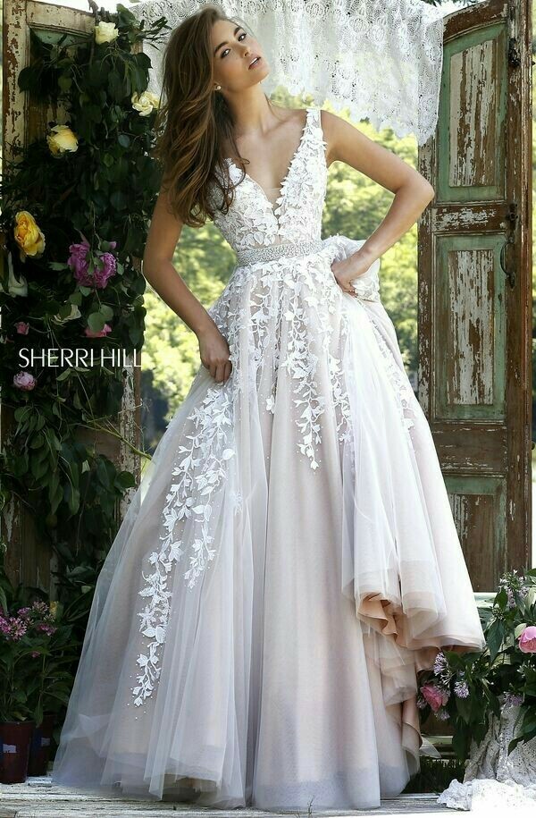 fashion, model, wedding dress and sheri hill